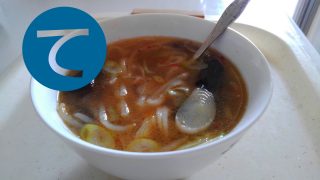 動画「お湯を注ぐだけの野菜スープ」